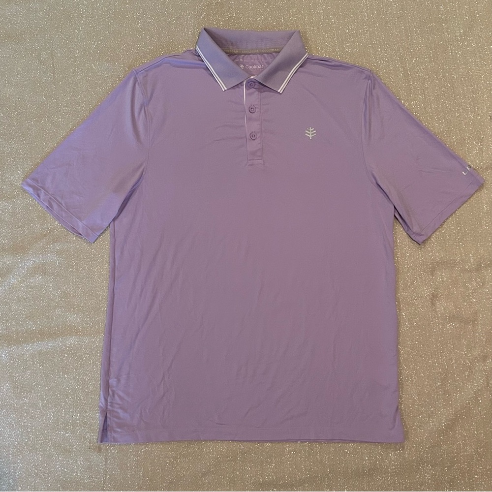 Coolibar golf polo with UPF, size M